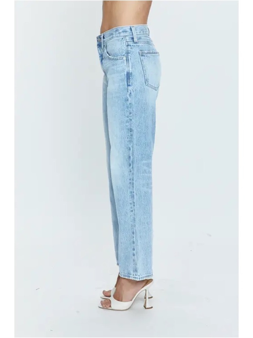 NWOT - Pistola Lexi Mid Rise Bowed Jean in Enchanted Vintage - Size 26 - Picture 4 of 8